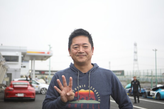 決勝4位のTATSUYA OKAHARA(JcoレーシングVITA-UT)