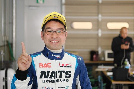 優勝した金井亮忠(チームNATS正義001) 優勝した金井亮忠(チームNATS正義001)