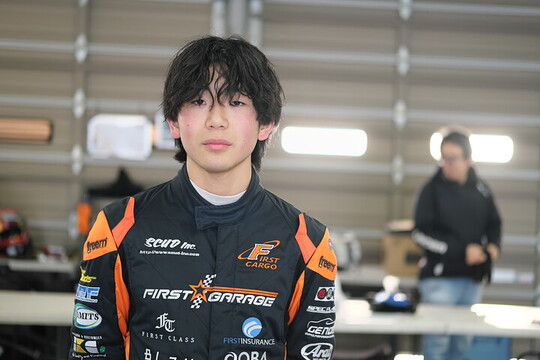 決勝2位の村上太晟(ファーストガレージ FG01) 決勝2位の村上太晟(ファーストガレージ FG01)