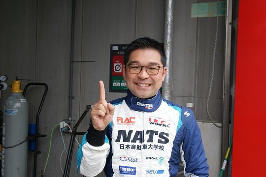ポールポジションの金井亮忠（チームNATS正義001）