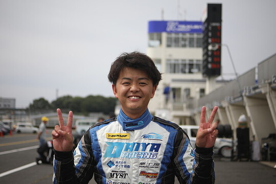 第4戦、第5戦とも予選6位の大蔦健太(MYST☆ダイヤ設備) 第4戦、第5戦とも予選6位の大蔦健太(MYST☆ダイヤ設備)