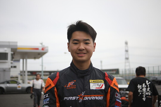第4戦、第5戦ともポールポジションの酒井翔太(ファーストガレージFG108) 第4戦、第5戦ともポールポジションの酒井翔太(ファーストガレージFG108)