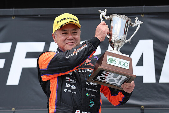 決勝5位、ジェントルマンクラス2位の中村祥貴(ファーストガレージFG108) 決勝5位、ジェントルマンクラス2位の中村祥貴(ファーストガレージFG108)