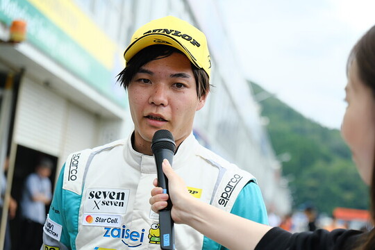 優勝した白崎稜(HYDRANGEA Kageyama Racing) 優勝した白崎稜(HYDRANGEA Kageyama Racing)