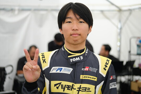 決勝2位の武藤雅奈(TOM\'S TGR-DC ) 決勝2位の武藤雅奈(TOM\'S TGR-DC )