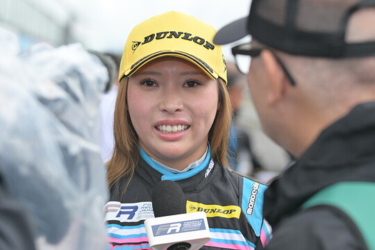 優勝した下野璃央（Dr.Dry Racing Team）