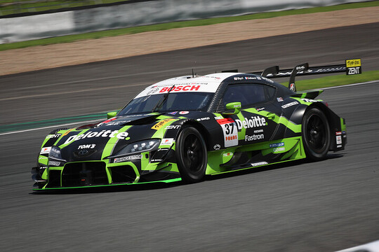 公式練習:GT500クラス3位はDeloitte TOM\'S GR Supra(笹原右京/ジュリアーノ・アレジ) 公式練習:GT500クラス3位はDeloitte TOM\'S GR Supra(笹原右京/ジュリアーノ・アレジ)