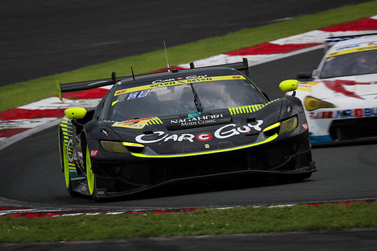 GT300クラス予選4位はCARGUY Ferrari 296 GT3 EVO(ザック・オサリバン/梅垣清) GT300クラス予選4位はCARGUY Ferrari 296 GT3 EVO(ザック・オサリバン/梅垣清)