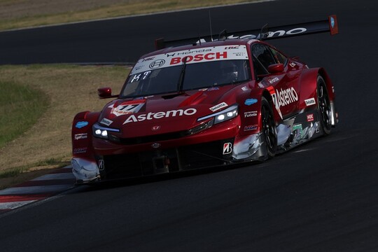 GT500クラスポールポジションはAstemo HRC PRELUDE-GT（塚越広大／野村勇斗）