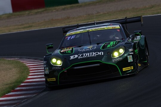 GT300クラス予選2位はD\'station Vantage GT3（藤井誠暢／チャーリー・ファグ）