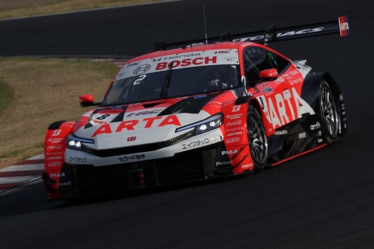 GT500クラス予選3位は#8 ARTA MUGEN HRC PRELUDE-GT（太田格之進／大津弘樹）
