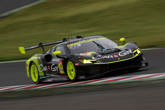 GT300クラス予選3位はCARGUY Ferrari 296 GT3 EVO(ザック・オサリバン/梅垣清) GT300クラス予選3位はCARGUY Ferrari 296 GT3 EVO(ザック・オサリバン/梅垣清)