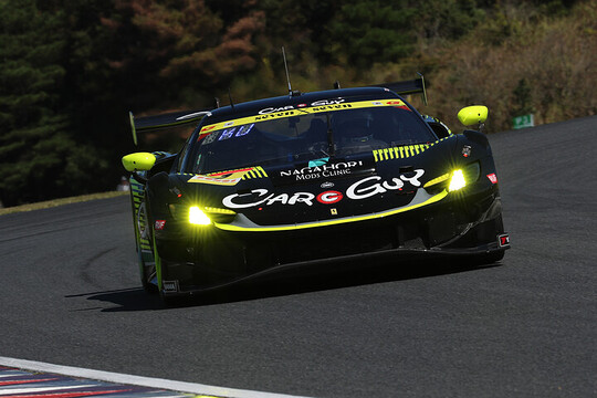 公式練習:GT300クラス3位はCARGUY Ferrari 296 GT3 EVO(ザック・オサリバン/梅垣清/伊東黎明) 公式練習:GT300クラス3位はCARGUY Ferrari 296 GT3 EVO(ザック・オサリバン/梅垣清/伊東黎明)