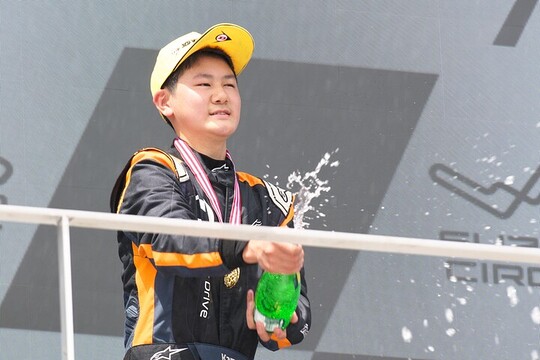 S-FJ:決勝2位の柱本翔夢伊(REV RACING with LAPS) S-FJ:決勝2位の柱本翔夢伊(REV RACING with LAPS)