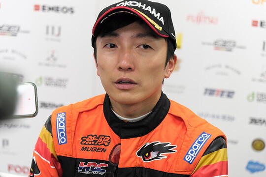 予選記者会見:2位の野尻智紀(TEAM MUGEN AUTOBACS) 予選記者会見:2位の野尻智紀(TEAM MUGEN AUTOBACS)