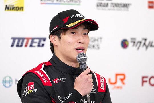 決勝記者会見：優勝した福住仁嶺（NTT docomo Business ROOKIE）