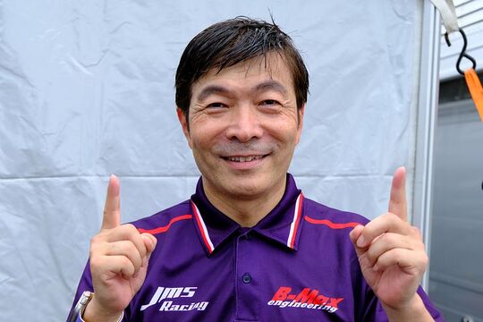 マスタークラスで優勝した今田信宏(JMS RACING TEAM) マスタークラスで優勝した今田信宏(JMS RACING TEAM)