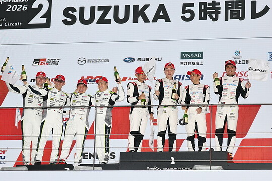 ST-3クラスの表彰式