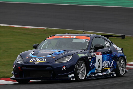 ST-4クラス決勝2位は3号車ENDLESS GR86（坂裕之／菅波冬悟／小林利徠斗／島谷篤史）