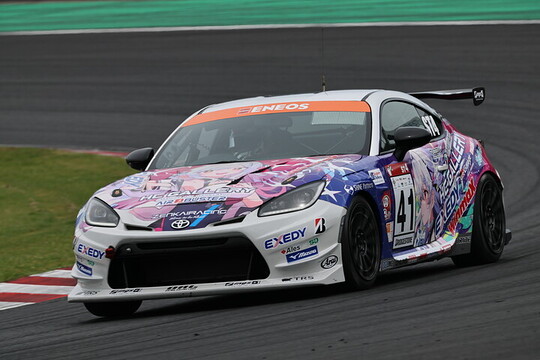 ST-4クラス決勝3位は41号車HC GALLERY EXEDY GR86 WINMAX（島拓海／冨林勇佑／丸山陽平／大田優希）