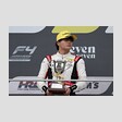 チャンピオンクラス：決勝2位の酒井涼（TGR-DC Racing School）