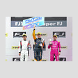 スーパーFJの表彰式
